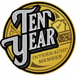 internachi professional property inspector 10 year badge